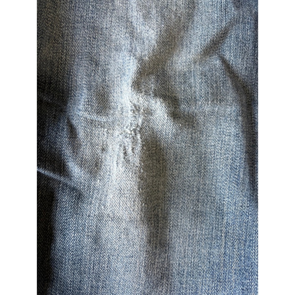 Eddie Bauer Mens Straight Leg Jeans Medium Wash Distressed Denim 32x30 - Picture 4 of 5